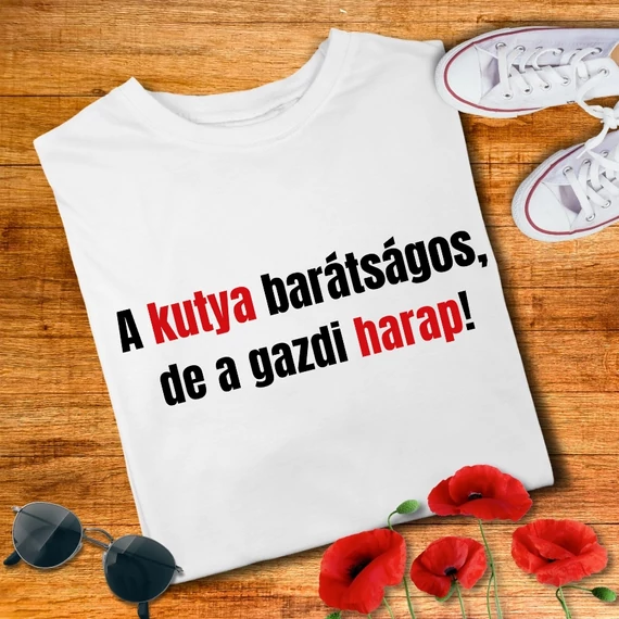 Harapós gazdi - férfi póló