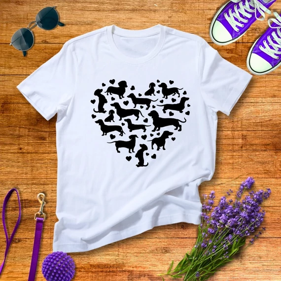 Tacskós szív - férfi póló