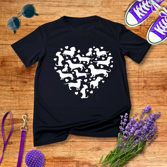 Tacskós szív - férfi póló